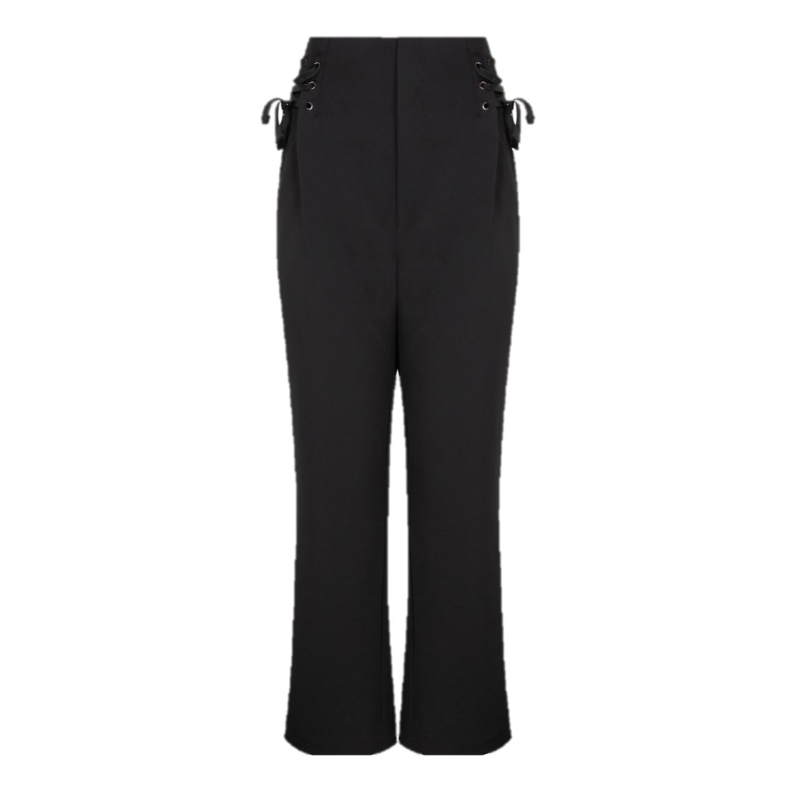Black High Waisted Trousers